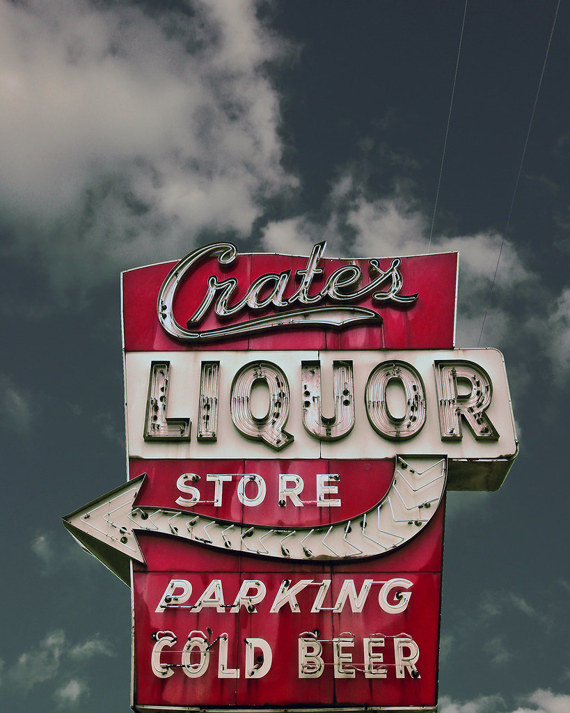 Crate's Liquor Store Red Bank, NJ. Tony Zarak Flickr