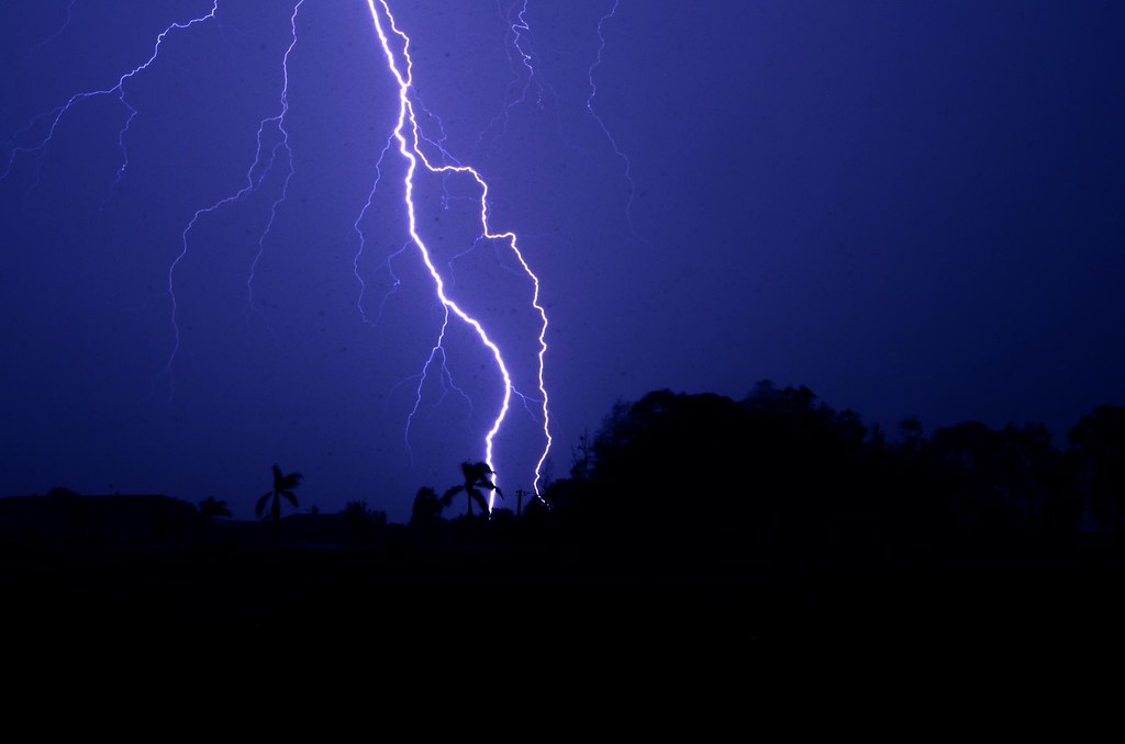 IMGP0764 Lightning storm, Hervey Bay QLD Australia. 29th D… Flickr
