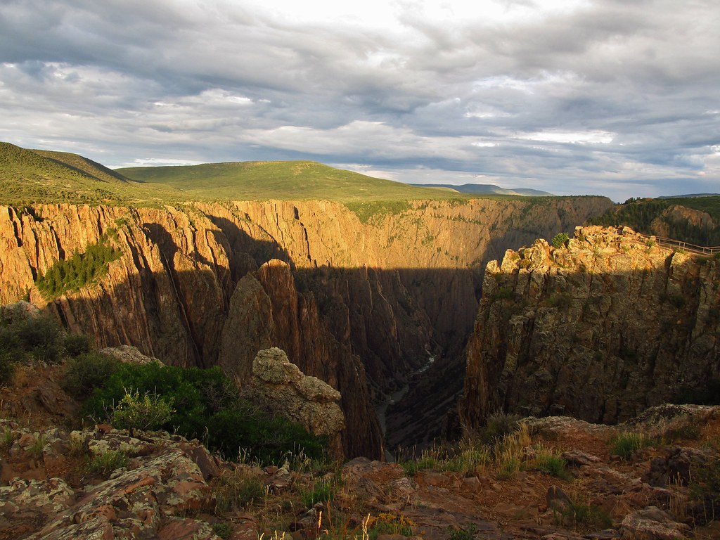 Black Canyon of the Gunnison National Park Gunnison Point … Flickr