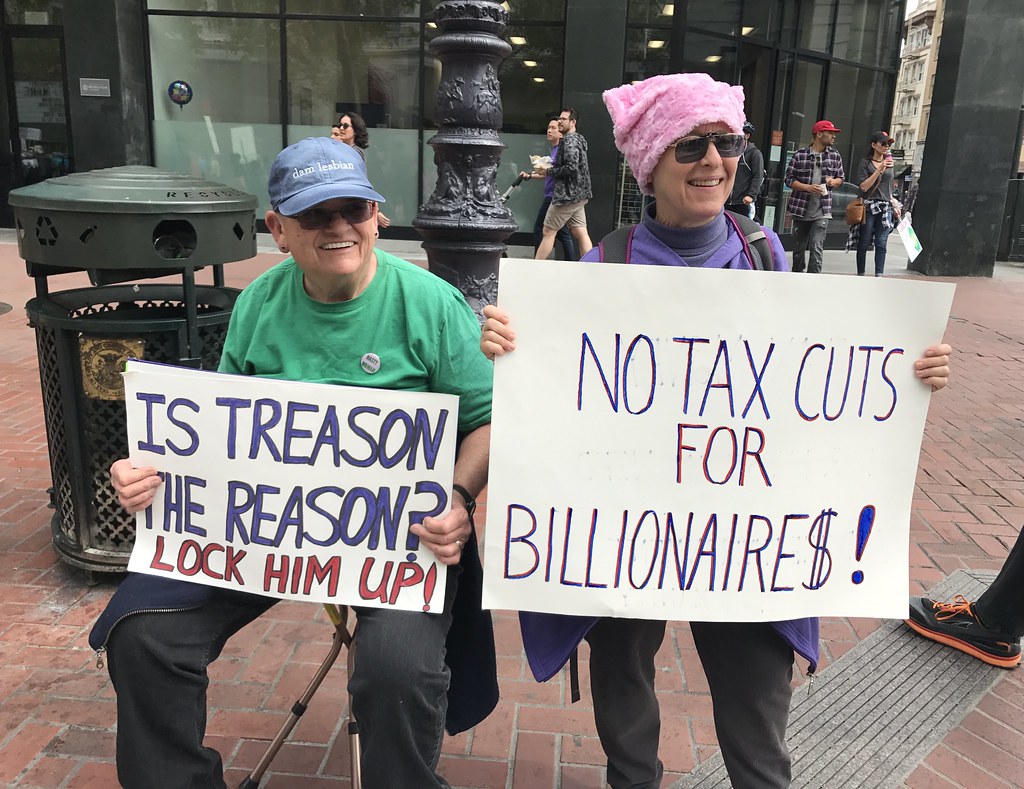 Tax March in San Francisco TaxMarchSF TrumpTaxes taxmar