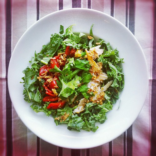 Kale week. Recipe n.3 kale, roasted peppers, smoked macke… Flickr