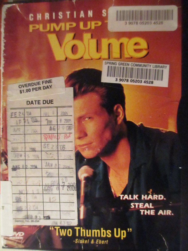 Pump Up the Volume Too many choice quotes in this one, inc… Flickr