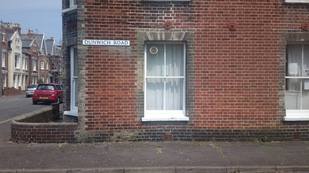 Dunwich Road in Southwold Does not go to Dunwich Flickr
