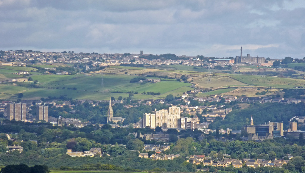 Queensbury above, Halifax below A bit impressionistic, but… Flickr