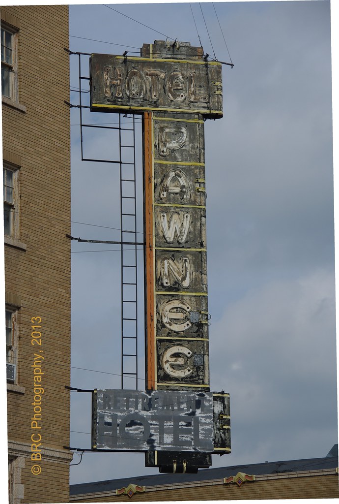 Hotel Pawnee, North Platte. Nebraska A faded out ghost sig… Flickr
