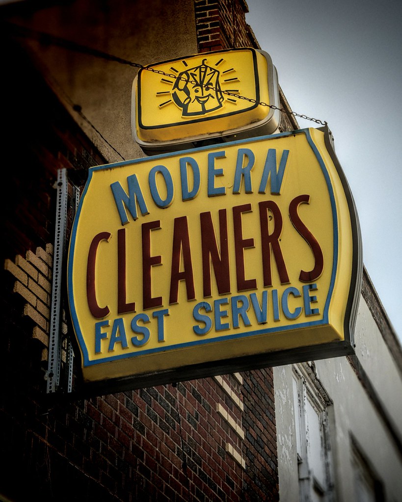 Modern Cleaners Macon, Missouri. Marion Brite Flickr