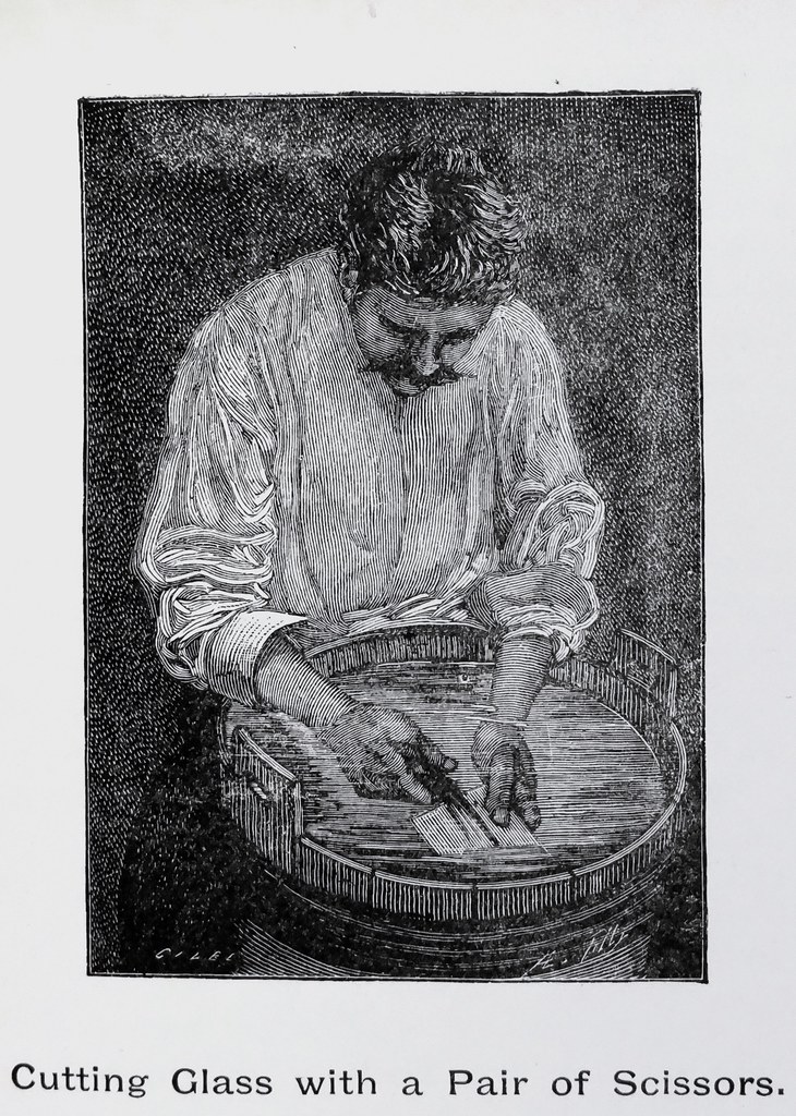 Cutting Glass with Scissors. "Magical Experiments or Scien… Flickr
