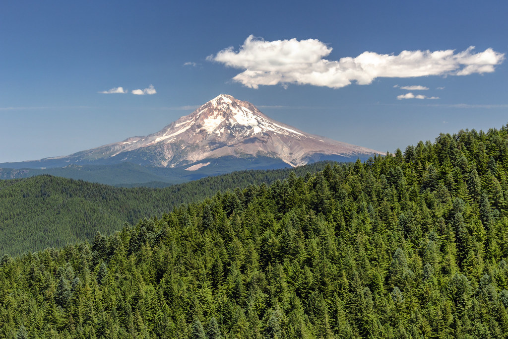Elevation of Brightwood, Mt Hood Village, OR, USA Topographic Map