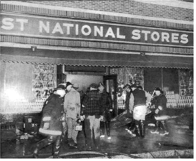 First National Stores Fire Watertown, CT. 1954 Flickr