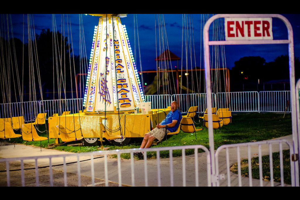 Lonely worker Millard Days Fair Rod Golda Flickr
