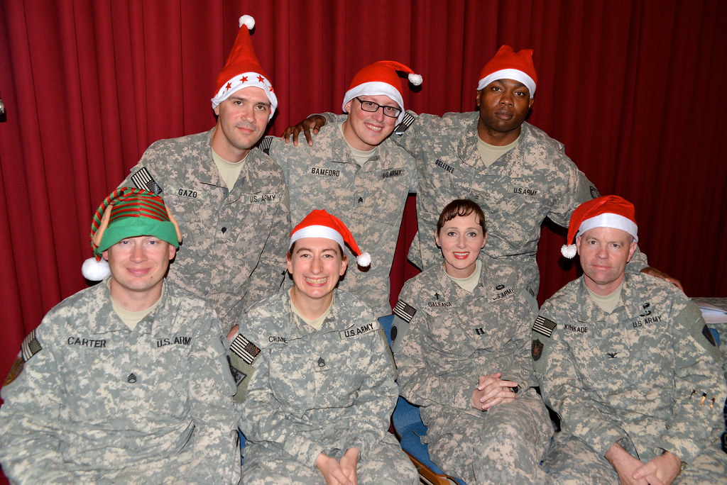 Christmas in Kuwait CAMP ARIFJAN, Kuwait — Soldiers from t… Flickr