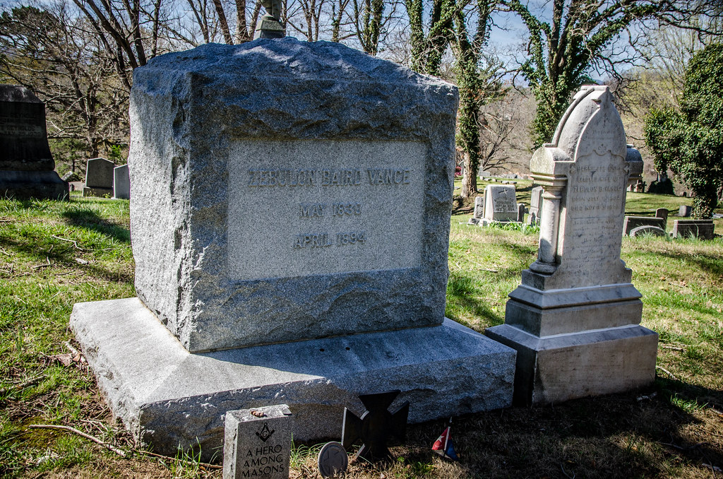 Zebulon Vance Grave Tom Taylor Flickr