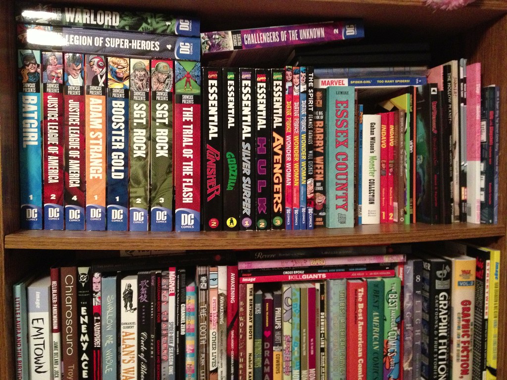 toread shelves the graphic novels on my bookshelf that I … Flickr