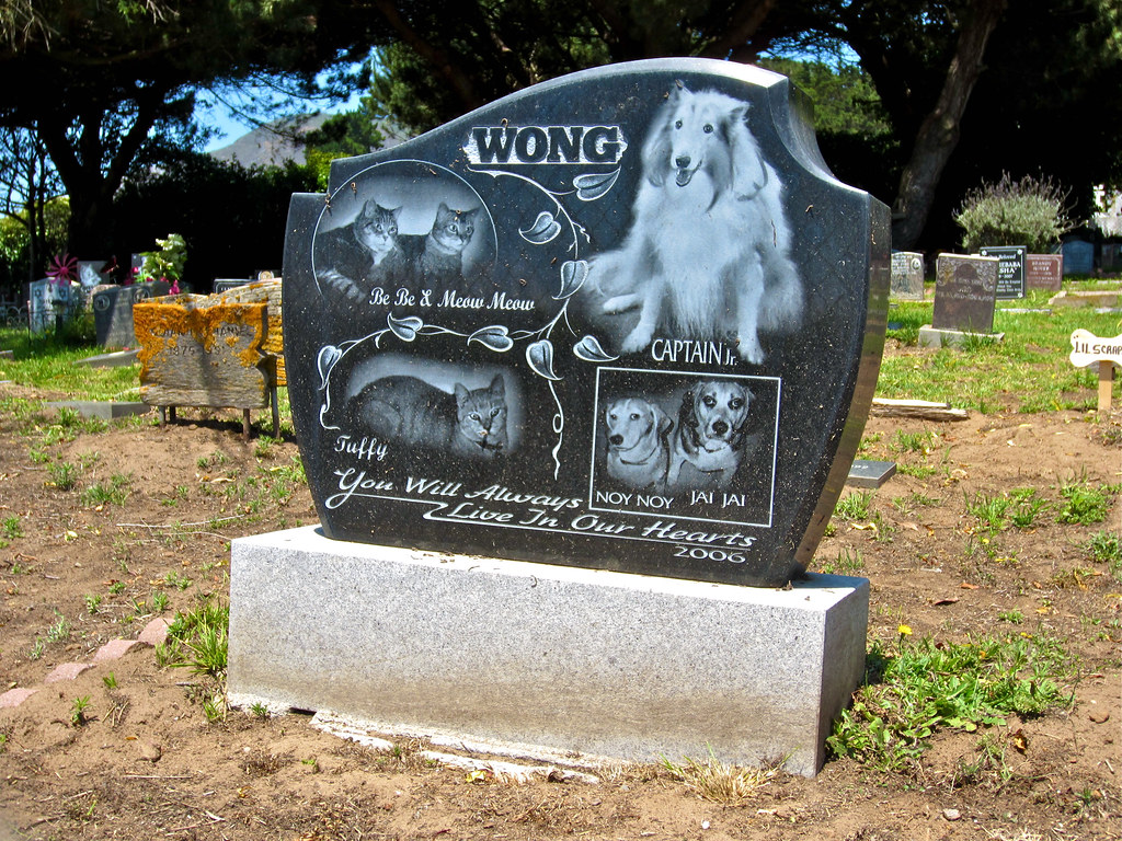 Pet Cemetery, Colma, CA Gravestone in the Pet's Rest Cemet… Flickr