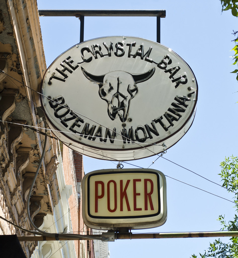 Crystal Bar Bozeman Montana 20130709 Neon sign over … Flickr