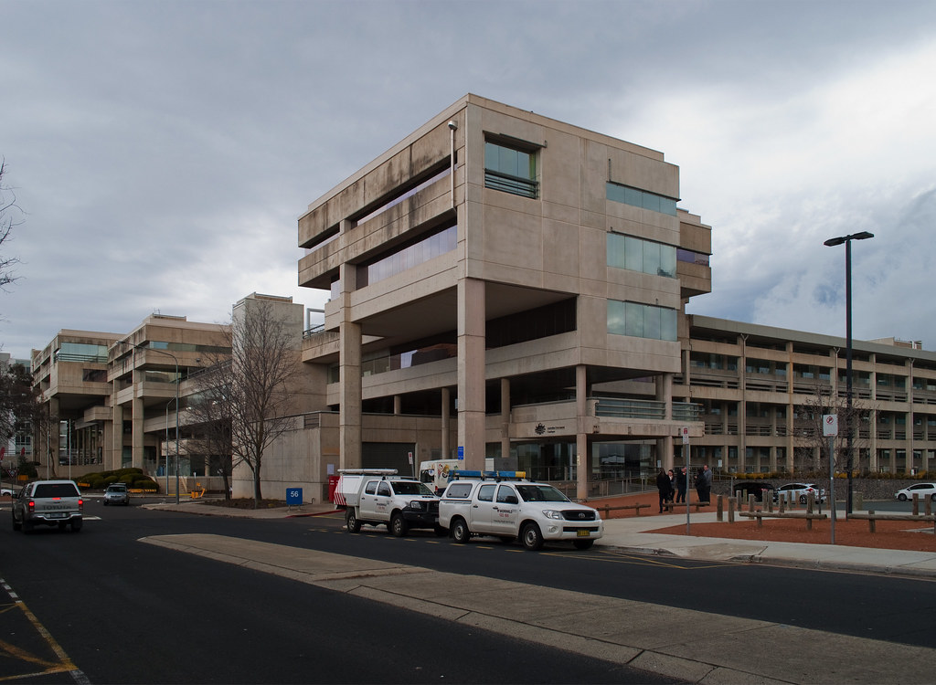 North East Facade Cameron Offices, Belconnen, ACT. Archite… Flickr