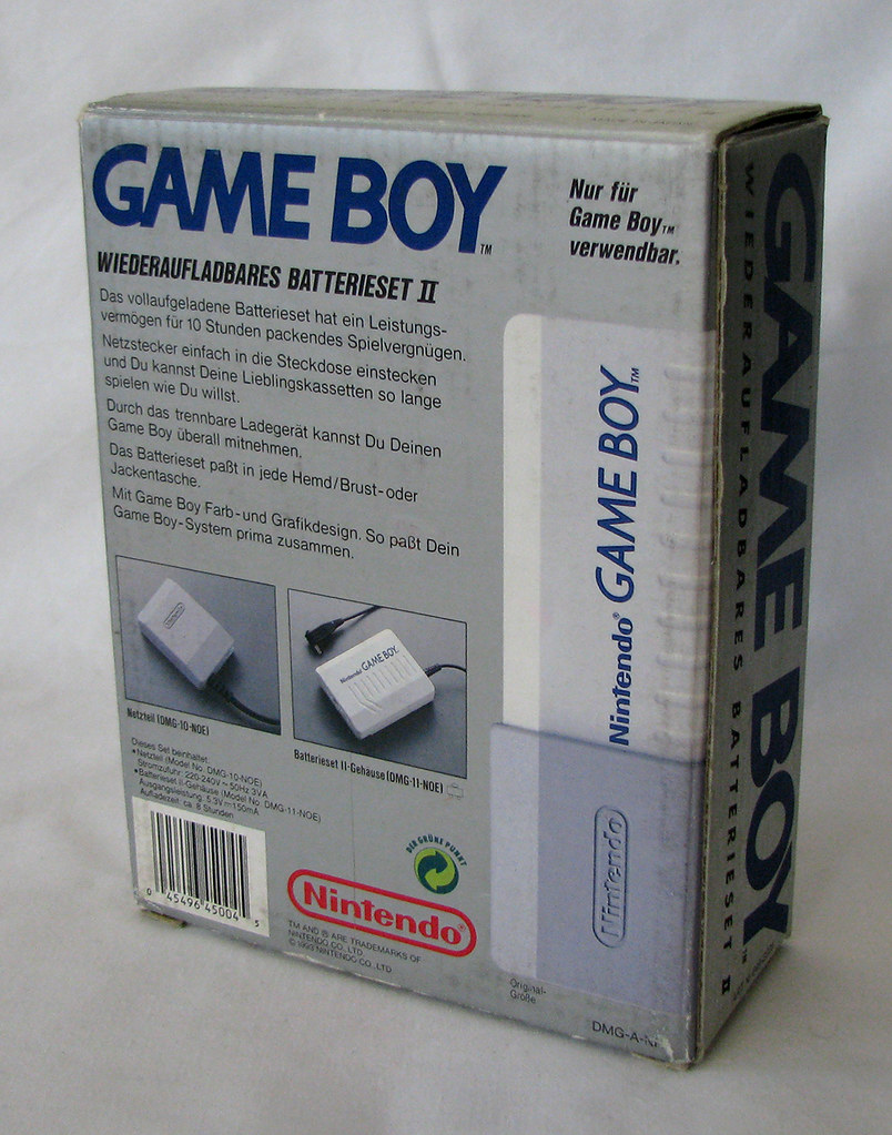 Nintendo Game Boy Original Rechargable Battery Pack II Flickr