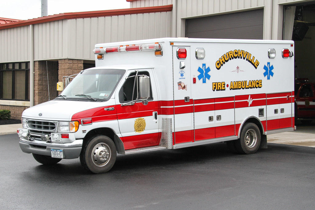 Churchville Fire Dept Ambulance 429 Ford E450 / Lifelin… Flickr