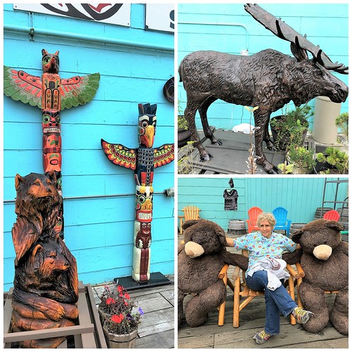Ketchikan AK souvenir shop collage my sisterinlaw was … Flickr