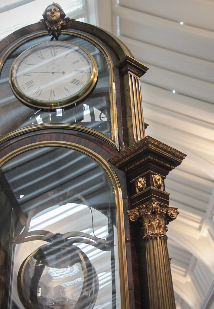 Perpetual motion clock detail V&A Furniture room Kotomi_ Flickr