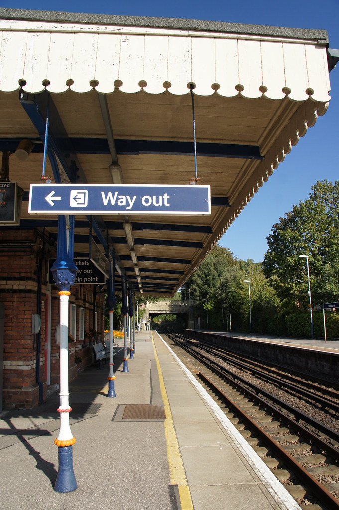 Parkstone Railway Station, Station Road, Lower Parkstone, … Flickr