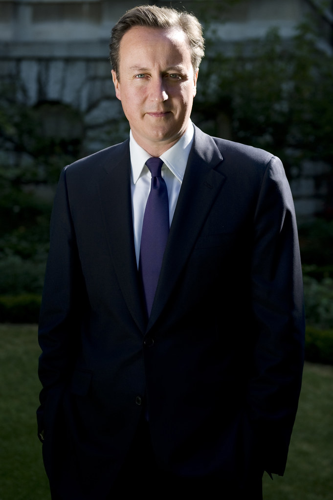 Prime Minister David Cameron official photograph Flickr