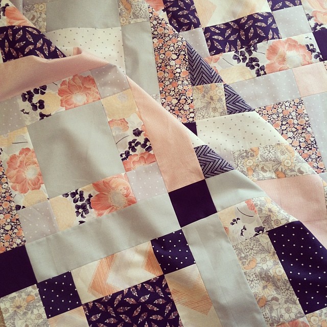 My Winter's Garden Quilt top! maureen cracknell Flickr