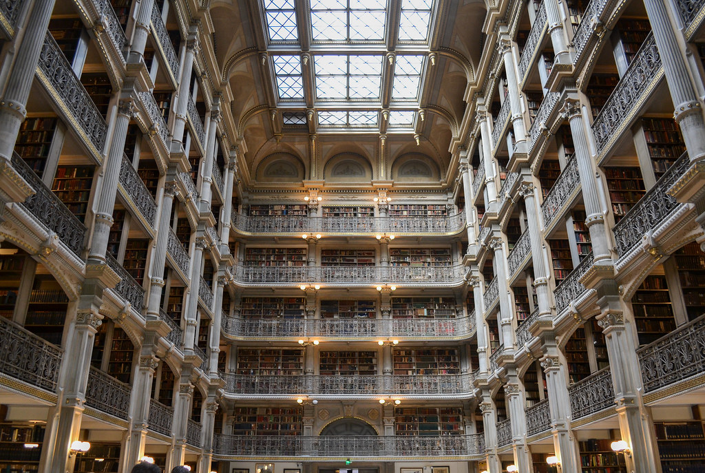 Peabody Library The Peabody Library in the M… Flickr