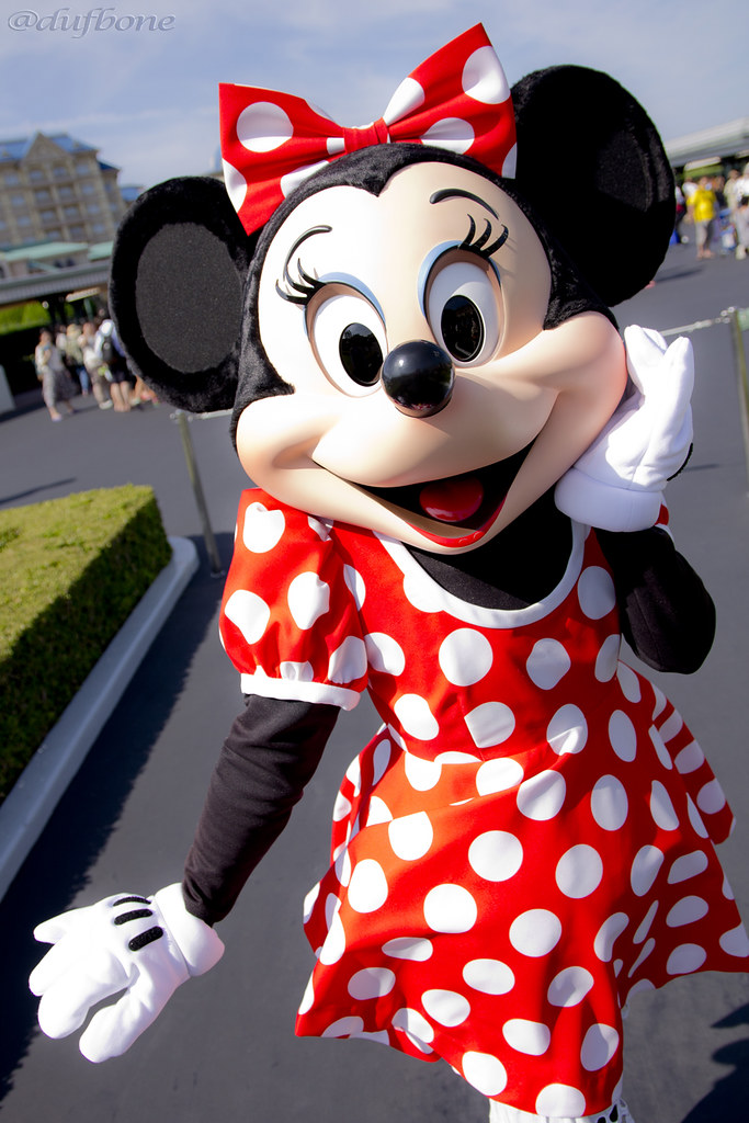 Meeting Minnie Mouse Minnie Mouse Tokyo Disneyland Entranc… WATARU Flickr