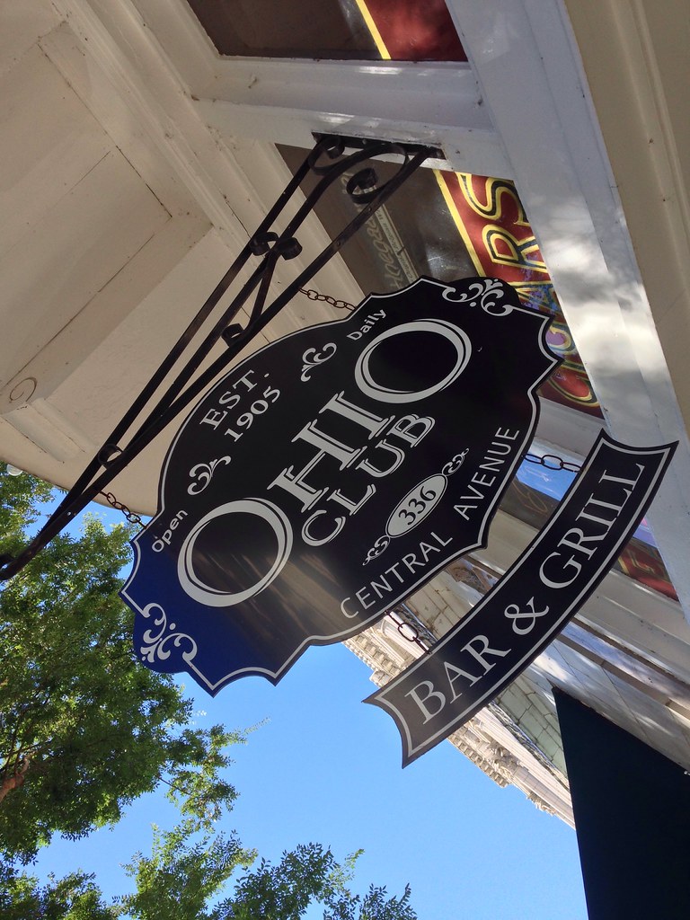 The Ohio Club This is a sign outside of the historical Ohi… Flickr