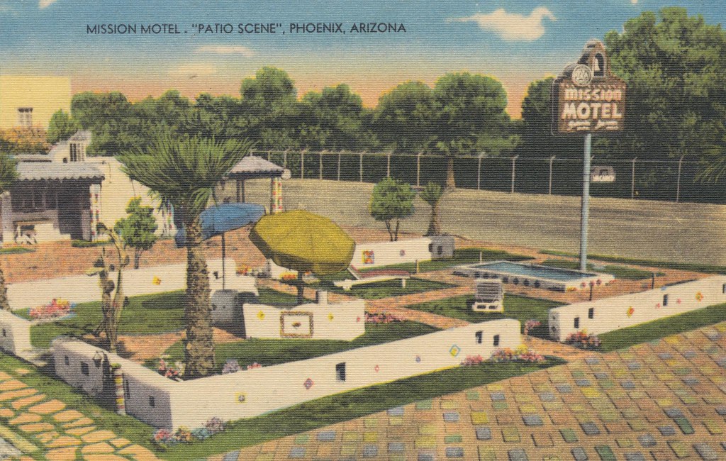 Mission Motel Phoenix, Arizona 2433 E. Van Buren St., (O… Flickr
