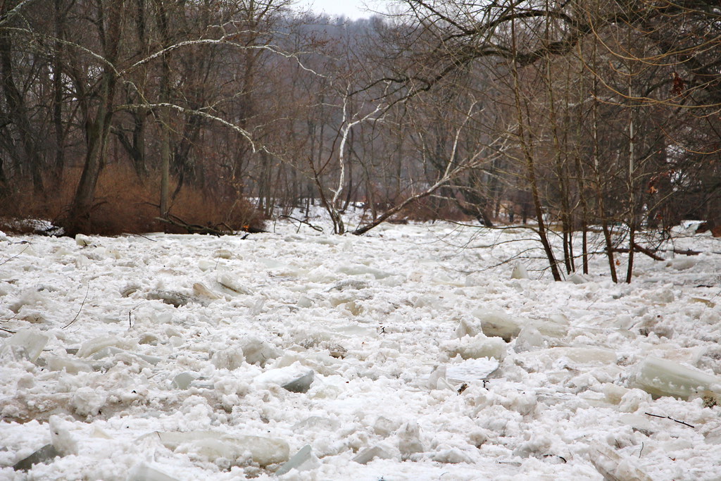 Ice Jam Neshannock Creek, Wilmington Township, Mayville ar… Flickr