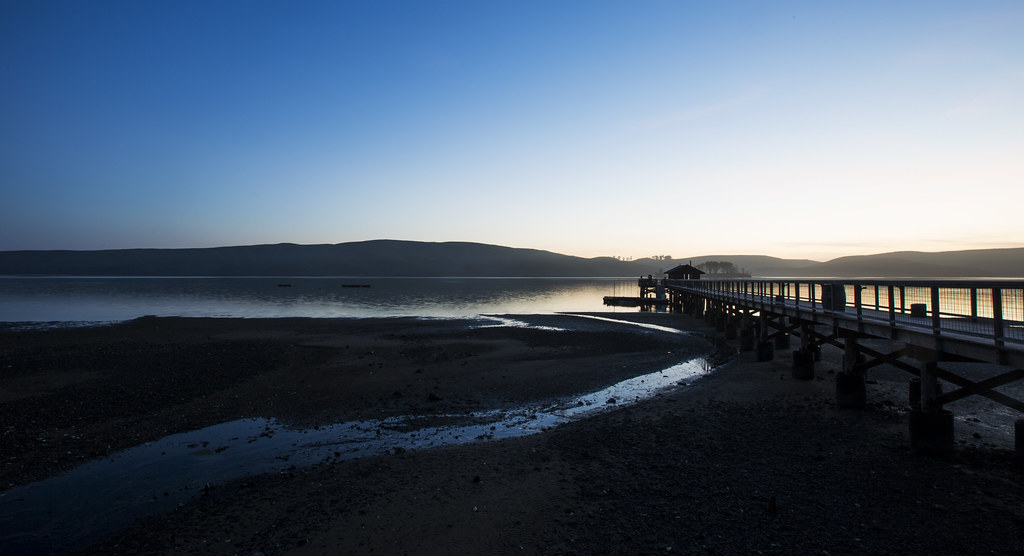 tomales bay low tide Marshall, CA Eric Flickr