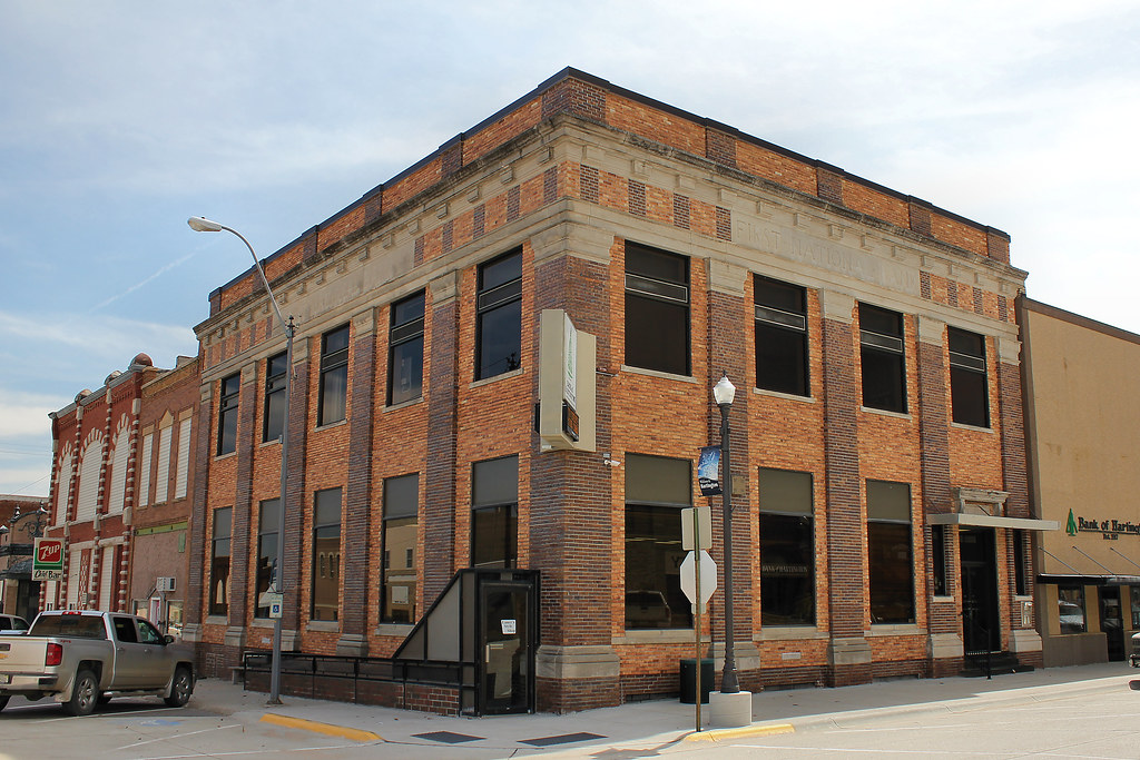 First National Bank Building Hartington, NE The First Na… Flickr