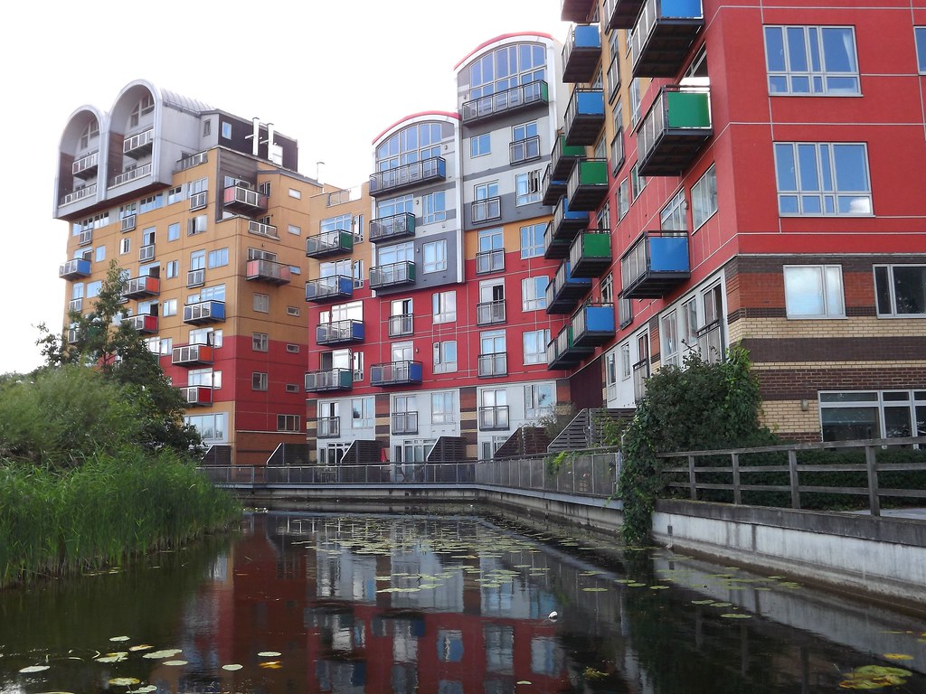 Apartments near river Thames Aaron Best Flickr