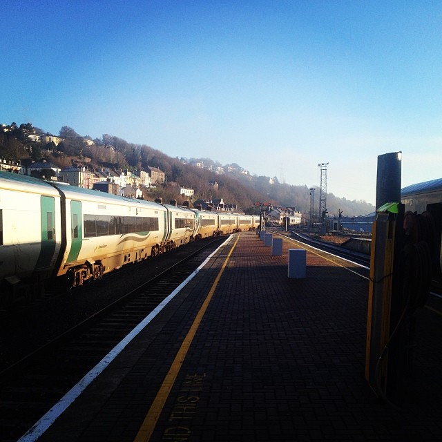 Cork Kent Railway Station January 2014. Here the canopy is… Flickr