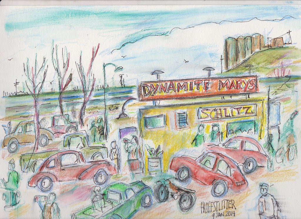 DYNAMITE MARYS ON THE MISSOURI RIVER NEAR CEMENT CITY (CIR… Flickr