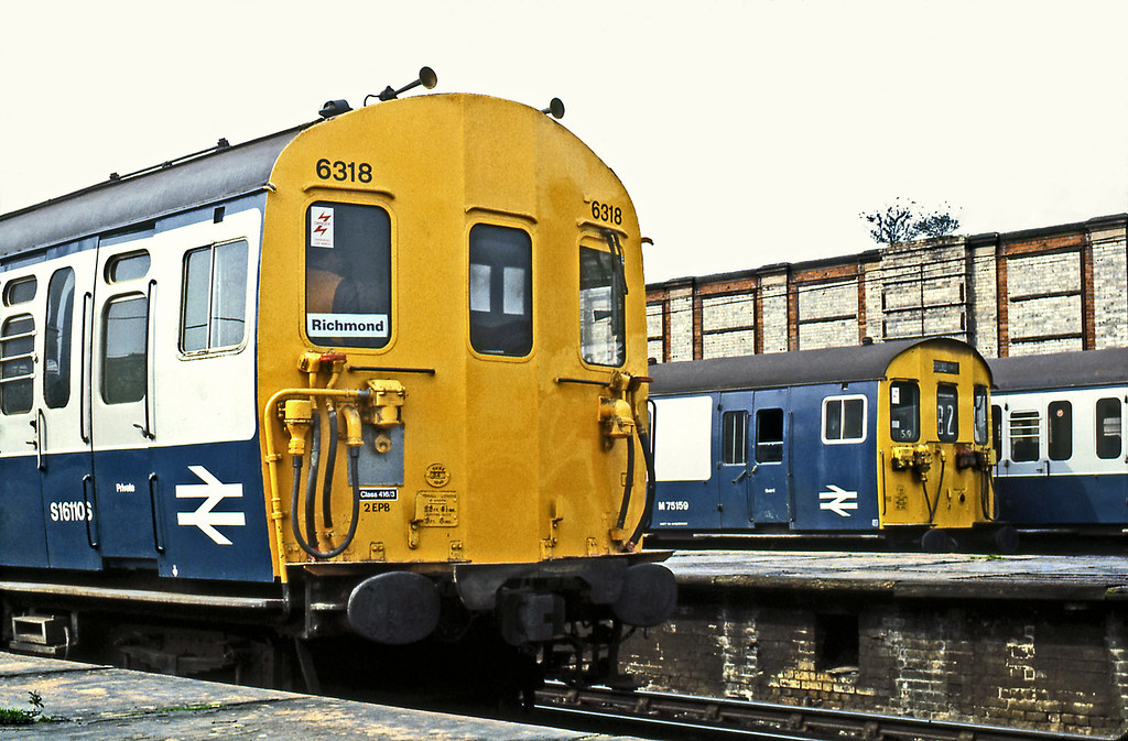 Broad Street Finale The class 501 London District 3car un… Flickr
