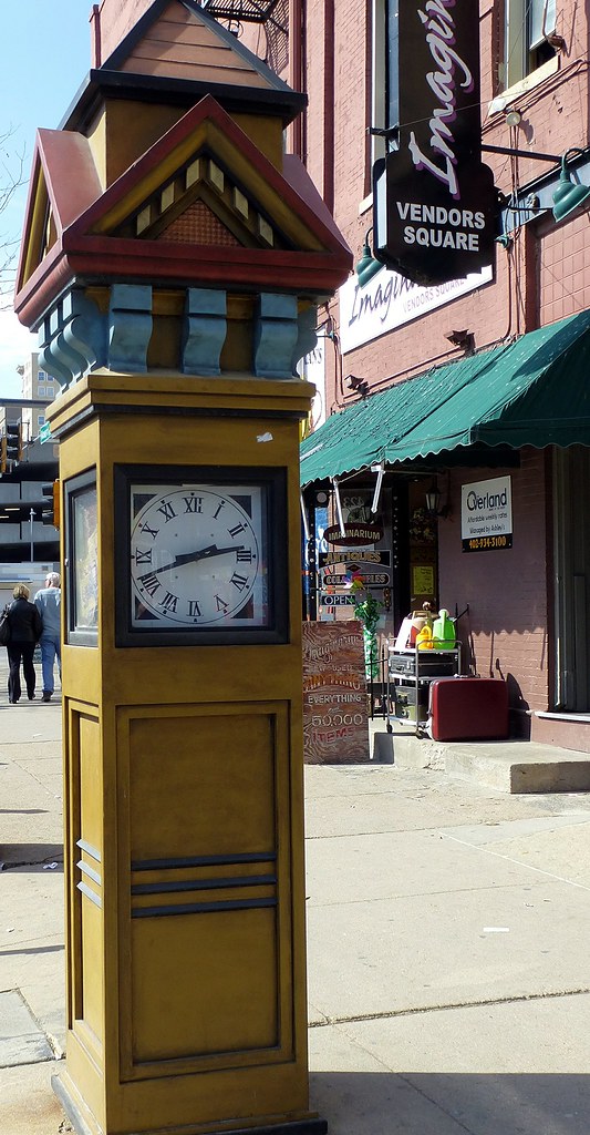 Clock tower, Old Market, Omaha Ali Eminov Flickr
