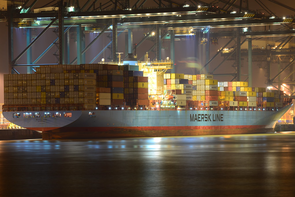 Maersk Kure DST_6780 The Maersk Kure (IMO 9085522) is seen… Flickr