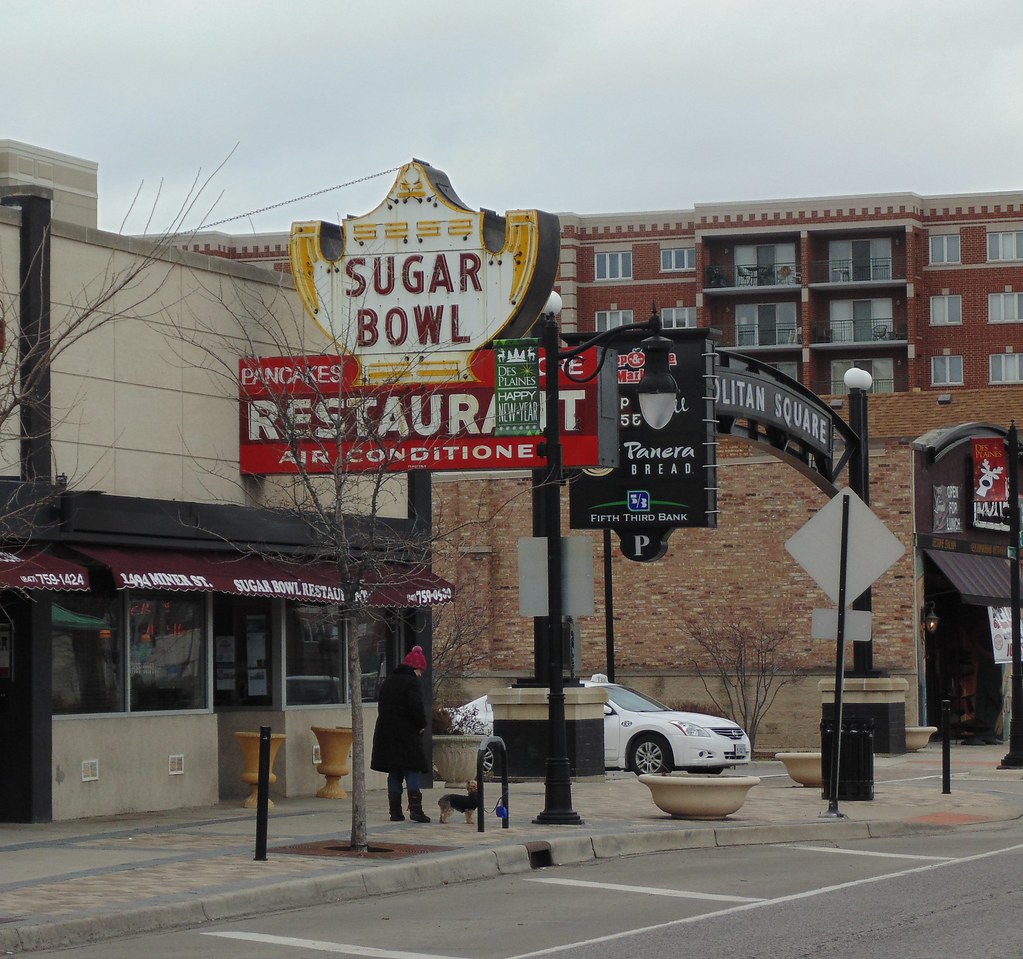 Sugar Bowl Restaurant, Old neon sign, Des Plaines Illinois… Flickr