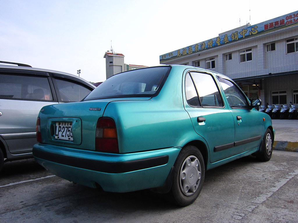 Nissan March (Micra) sedan Place Fu'ao Harbor, Nangan (Ma… Flickr