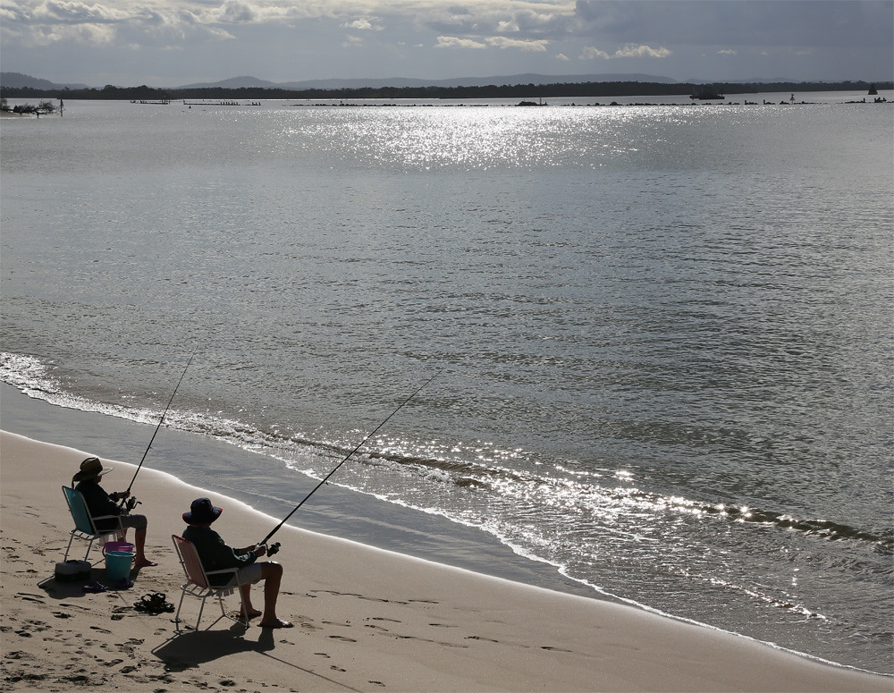 Fishing An afternoon fishing Whiting Beach Yamba Greg Flickr
