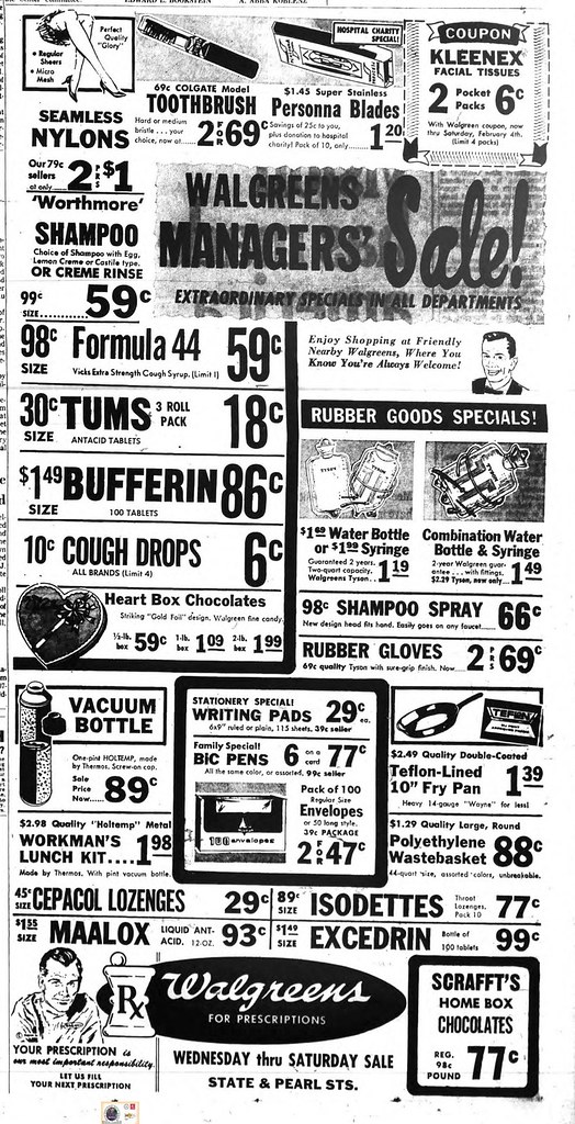 walgreens drug store north pearl st 1950s albany ny Flickr