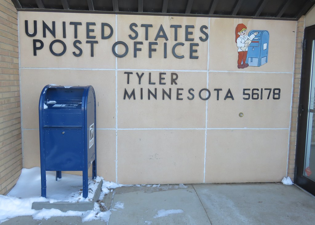 Post Office 56178 Detail (Tyler, Minnesota) Tyler is a sma… Flickr