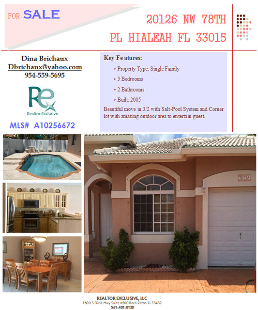 20126 NW 78TH PL, HIALEAH, FL 33015 FOR SALE! 20126 NW 78… Flickr