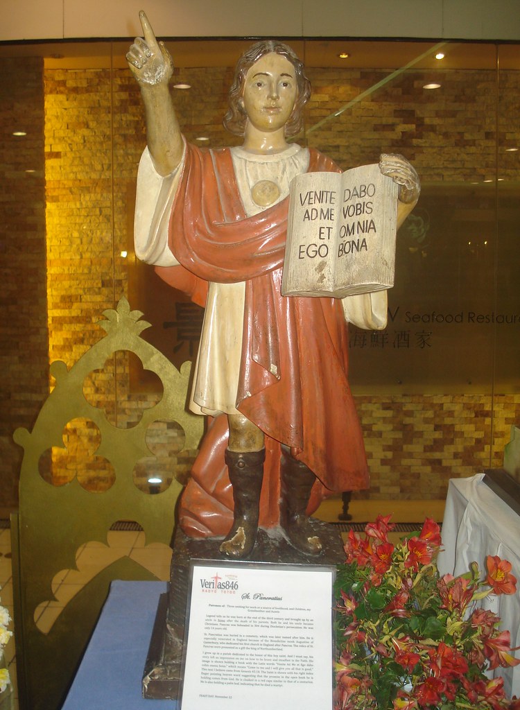 St. Pancratius Mary and the Miraculous Saints Exhibit of … Flickr