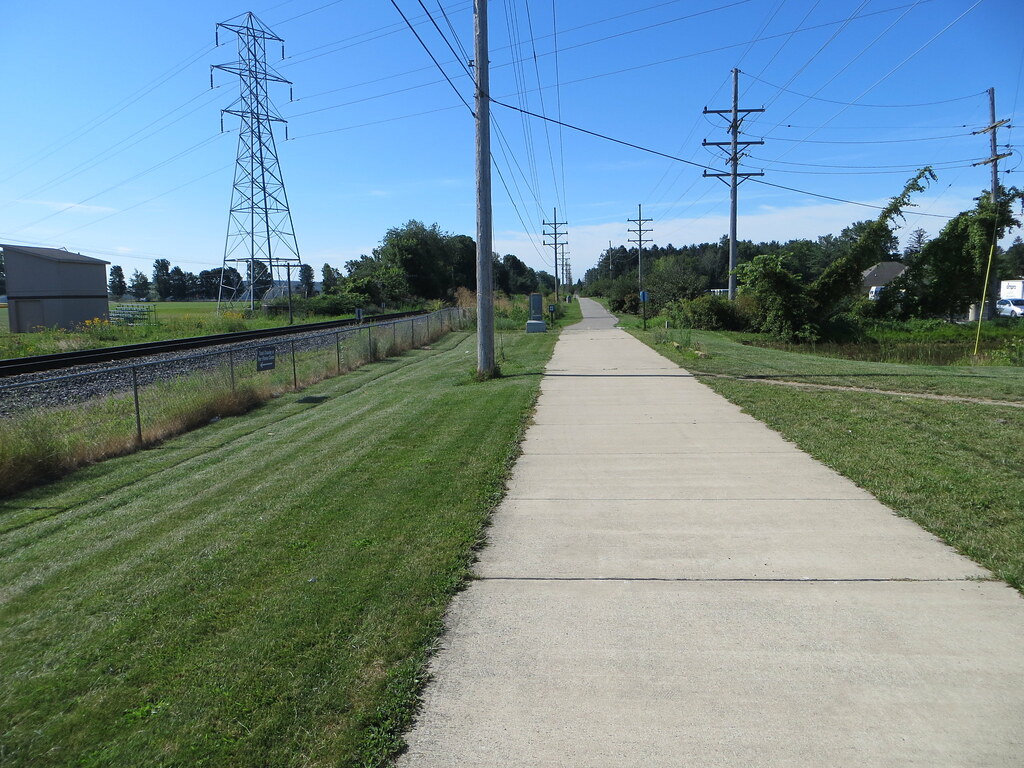 Winona Interurban Trail, IN The Winona Interurban Trail in… Flickr