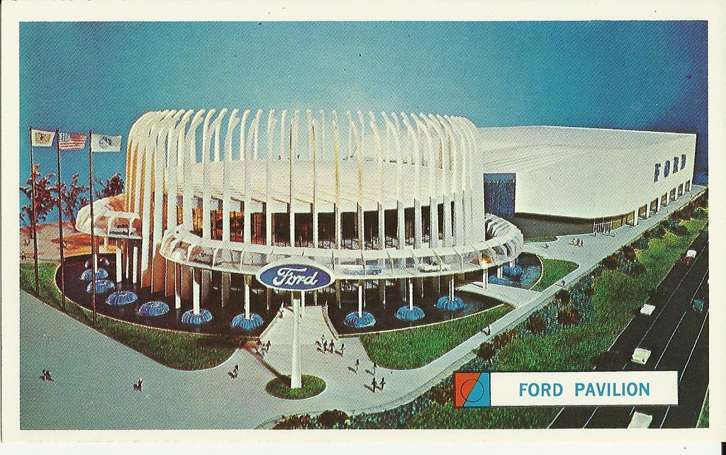 Ford Pavilion Ford Pavilion card from the 1964 1965 New … Flickr