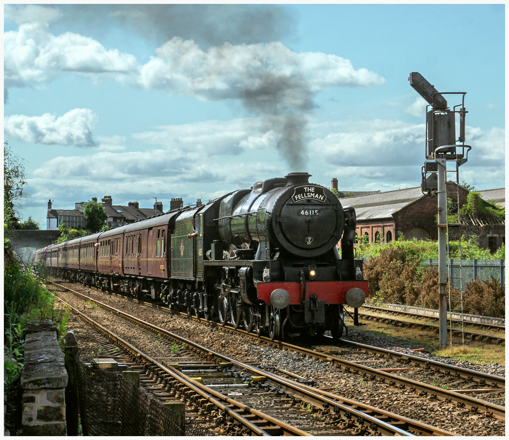 London Road Carlisle In charge of the return 'Fellsman' ch… Flickr